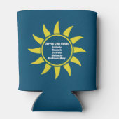 鍵ラルゴフロリダスプリングブレイク2023クーラーボックス 缶クーラー (裏面)