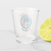 鍵ラルゴ – フロリダ鍵 ショットグラス (裏面)