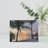 鍵ラルゴFLサンセット ポストカード (スタンド正面)