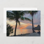 鍵ラルゴFLサンセット ポストカード (正面/裏面)