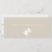 鍵ラルゴFlorida日付搭乗券を保存 セーブザデート (裏面)