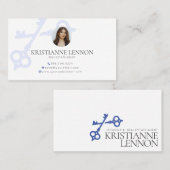 鍵ロモダンゴ実在エステート又はレンタル代理店ブシン 名刺 (正面/裏面)