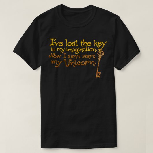 鍵失ったを受け取る Tシャツ (デザイン正面)