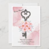 鍵引っ越し案内 案内状 (正面)