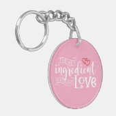 鍵成分はラブバレンタイン | キーホルダー (正面左)