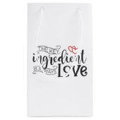 鍵成分はラブバレンタイン | ギフトバッグ (裏面)