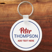 鍵所有者名 キーホルダー (正面)