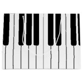 鍵盤ピアノオルガン大抱き枕 ラージペーパーバッグ (正面)