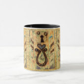 鍵穴とハート マグカップ (中央)