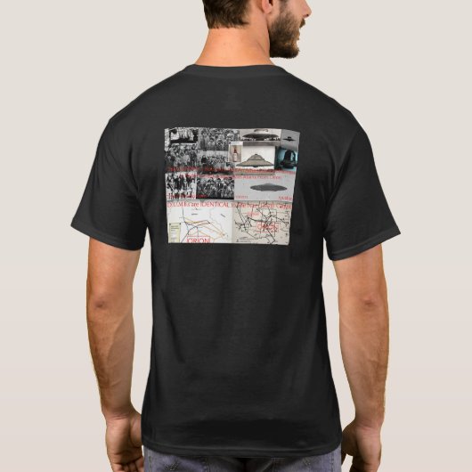鍵穴の真実第2次世界大戦 Tシャツ (裏面)