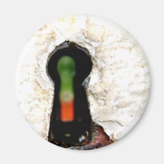 鍵穴を通って マグネット (正面)