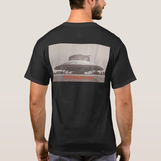 鍵穴ナジウオ Tシャツ (裏面)