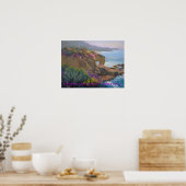 鍵穴ロック、ラグナビーチ、カリフォルニア州～ Kathleen Robison ポスター (キッチン)