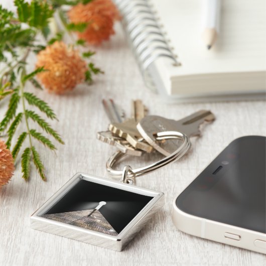 鍵穴宇宙 キーホルダー (側面)