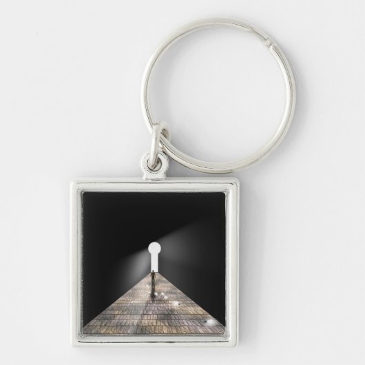 鍵穴宇宙 キーホルダー (正面)