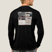 鍵穴真理第2次世界大戦長袖メンズ トライブレンドTシャツ (背面)