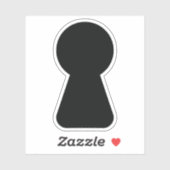 鍵穴 シール (シート)