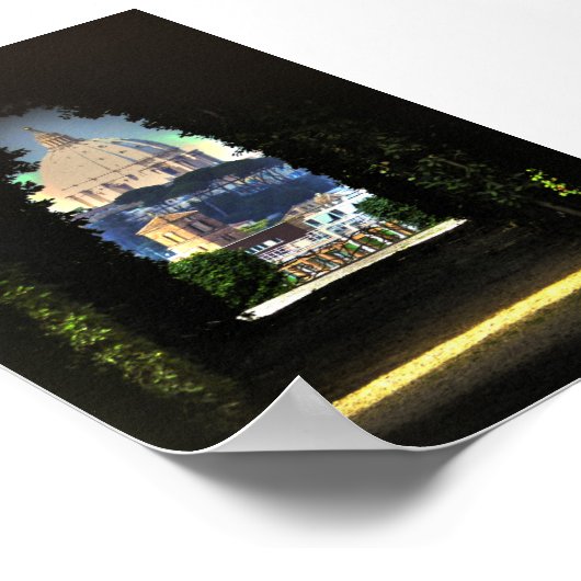 鍵穴 ポスター (角)