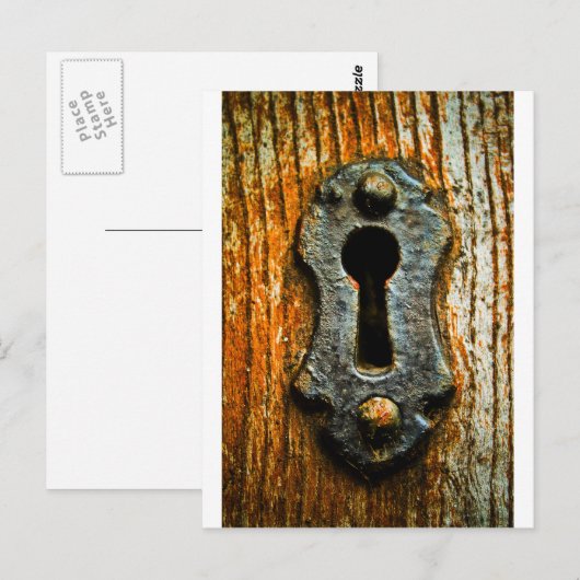 鍵穴 ポストカード (正面/裏面)