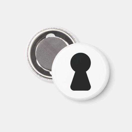 鍵穴 マグネット (正面/裏面)