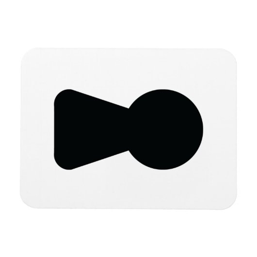 鍵穴 マグネット (横)