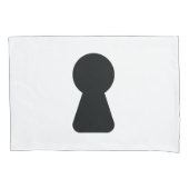 鍵穴 枕カバー (正面左)