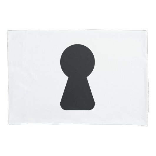 鍵穴 枕カバー (正面左)