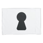 鍵穴 枕カバー (正面右)