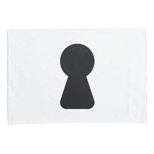 鍵穴 枕カバー (正面右)