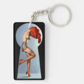 鍵穴Pin キーホルダー (裏面)