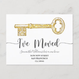 鍵素朴写真の移動のお知らせ 案内ポストカード