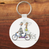 鍵結婚鎖 キーホルダー (正面)