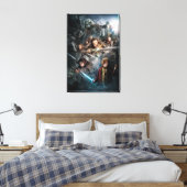 鍵芸術 キャンバスプリント (インサイチュ (寝室))