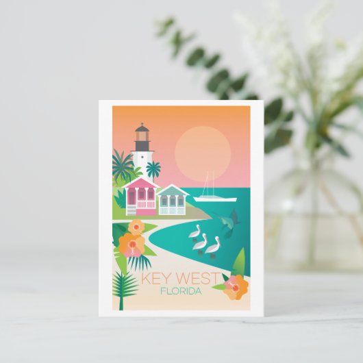 鍵西はがき ポストカード (スタンド正面)