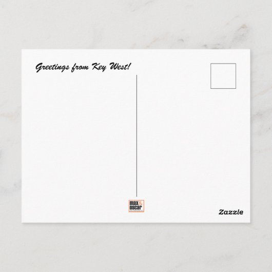 鍵西はがき ポストカード (裏面)