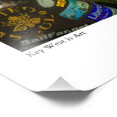 鍵西は、古いピックアップトラック芸術である フォトプリント            (角)