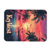 鍵西セレニティ：トロピカルサンセット マグネット (横)