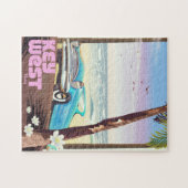 鍵西フロリダヴィンテージ旅行ポスター ジグソーパズル (横)