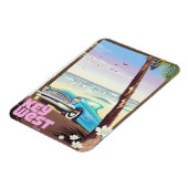 鍵西フロリダヴィンテージ旅行ポスター マグネット (左側)