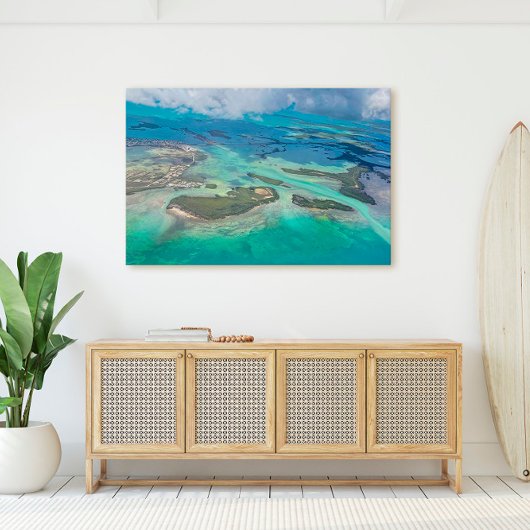 鍵西フロリダ諸島 キャンバスプリント