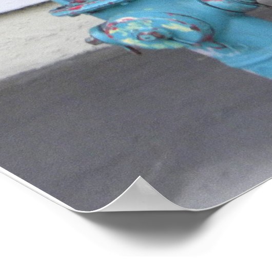 鍵西消火栓 ポスター (角)