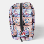 鍵西自転車パターンプリントカットソーバッグ ドップキット (右)