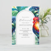 鍵西行き先結婚式リハーサルディナー 招待状 (スタンド正面)