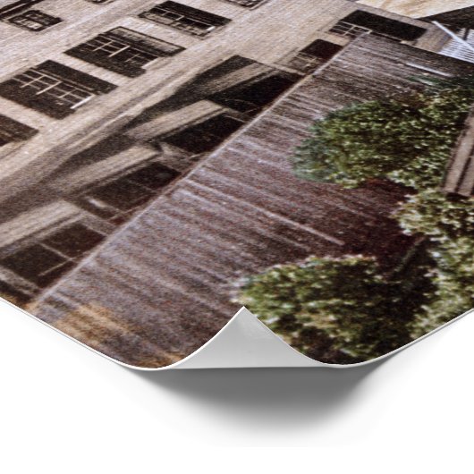 鍵西19世紀 ポスター (角)