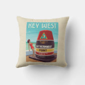 鍵西 | フロリダ州 クッション (裏面)