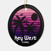 鍵西，フロリダ セラミックオーナメント (左)