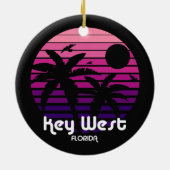 鍵西，フロリダ セラミックオーナメント (裏面)