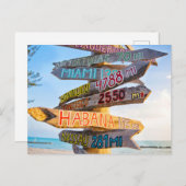 鍵西，フロリダ ポストカード (正面/裏面)