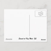 鍵西,フロリダ ポストカード (裏面)