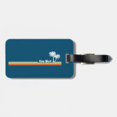 鍵西，フロリダ ラゲッジタグ (裏面横)